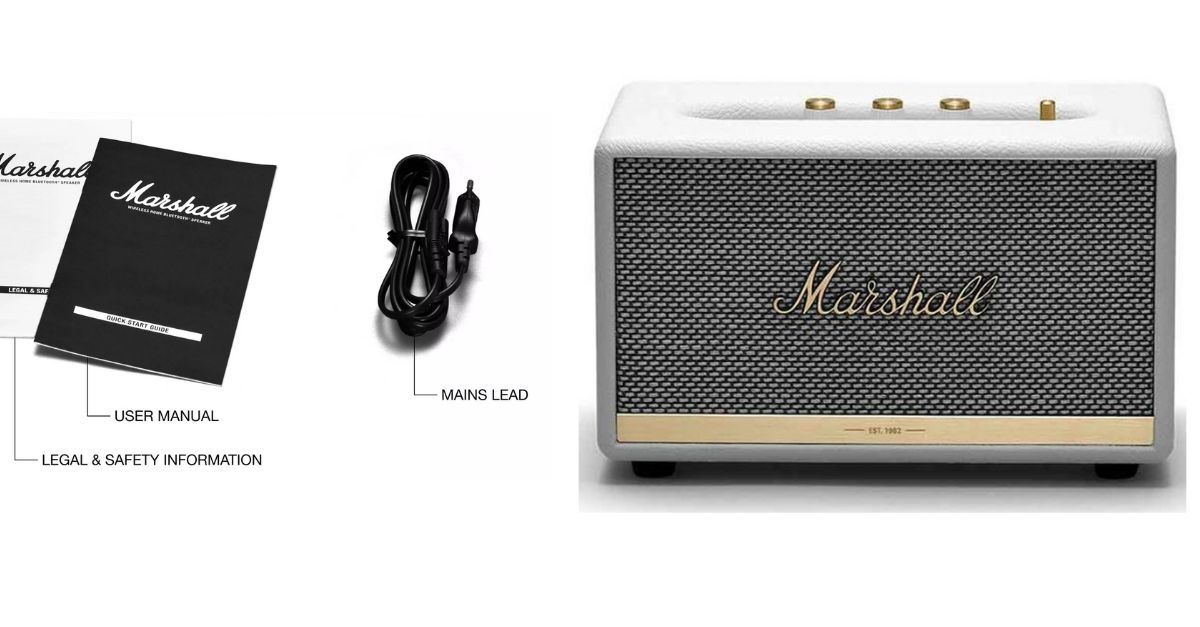 Marshall Acton II Bluetooth Speaker Unboxing