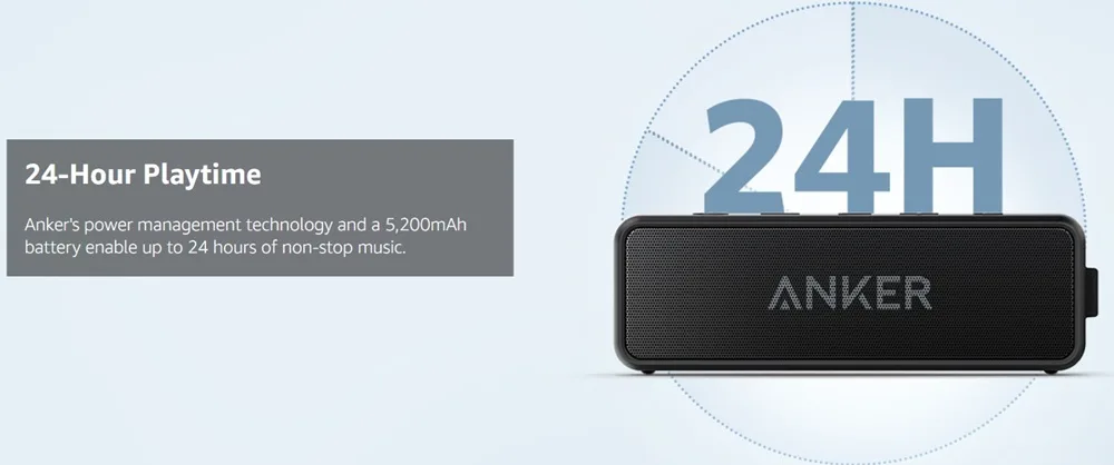 Anker SoundCore 2 Battery Life