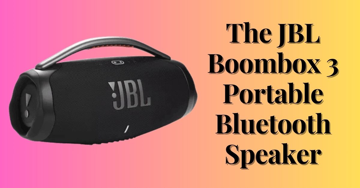 JBL Boombox 3 Bluetooth speaker