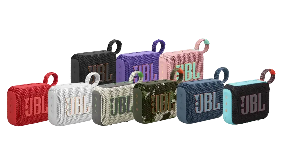 JBL Go 4 ultra-portable bluetooth speaker Colors