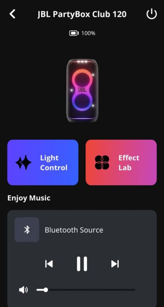 JBL PartyBox 120 App