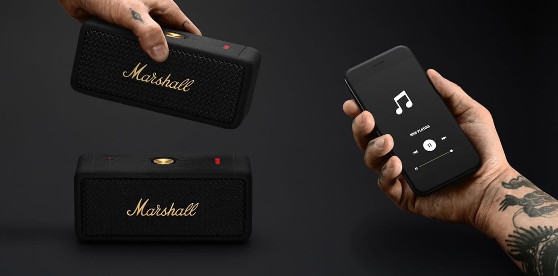 Marshall Emberton II Portable Bluetooth Speaker Connectivity