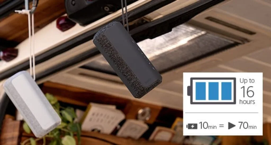 Sony SRS-XE200 Speaker Battery Life 
