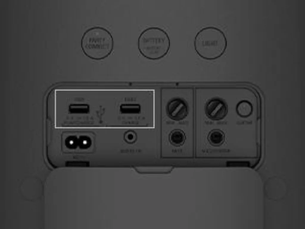 Sony SRS-XP700 X-Series Controls