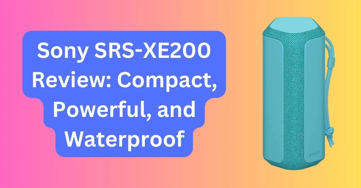 ony SRS-XE200 X-Series Wireless Ultra-Portable Bluetooth Speaker