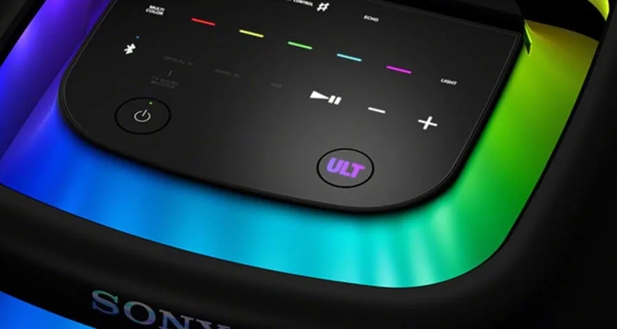 Controls of Sony ULT Tower 10