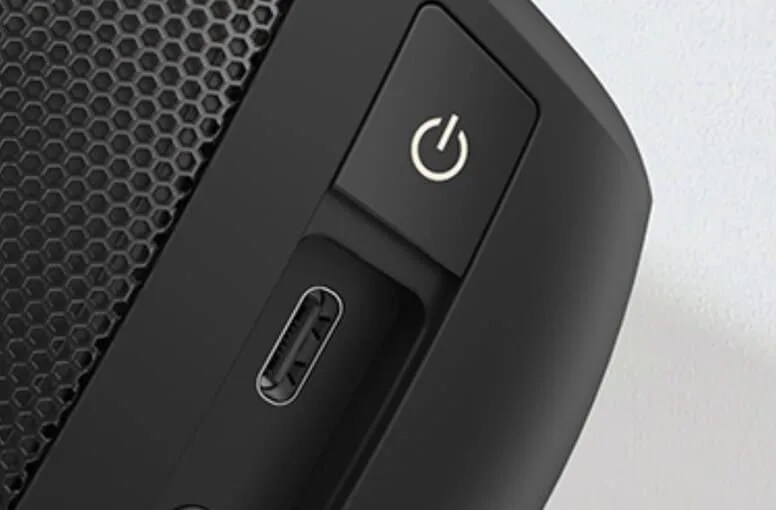 USB-C Connectivity of Anker Soundcore Motion+