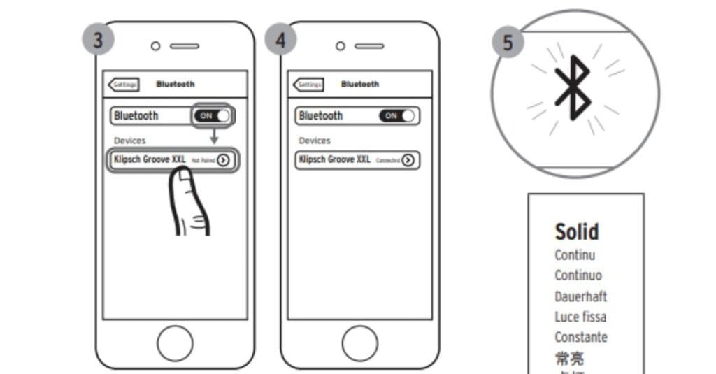 Klipsch Groove XXL Bluetooth Conectivity