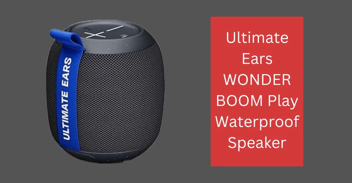 Ultimate Ears WONDERBOOM Play Waterproof Speaker