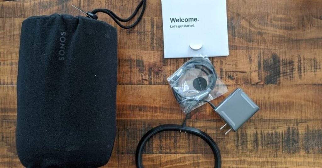 Unboxing of the Speaker