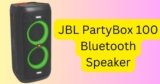 JBL PartyBox 100: 160W Power & RGB Lights for Ultimate Fun