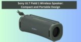 Sony ULT Field 1 Wireless Speaker: Compact and Portable Design