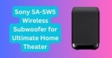 Sony SA-SW5 Wireless Subwoofer for Home Theater Review